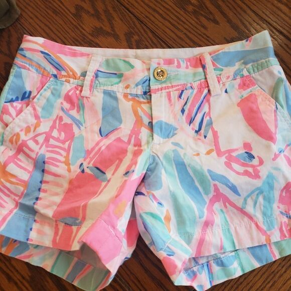 Lilly Pulitzer Out to sea Callahan shorts Size 00 - Picture 4 of 6